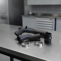 Intake Pipe Kit Throttle Response Aluminum Intake Pipe Lightweight for Mechanics