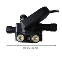 Threaded Ports Pressure Washer Pump Head Electrical Leads High-Pressure Washer Pump Head Connector Included Cleaning Tool Compact