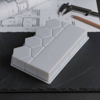 Pointed Top Brick Form Concrete Fence Panel Form Landscaping Supply for Patio