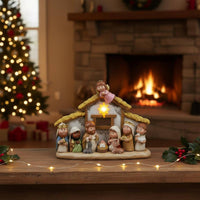 Stable Nativity Ornament Decorative Tabletop Decoration Collectible Decor