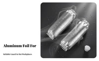 2 Pieces Ignition Proof Aluminized Safety Sleeves Retardant High Temperature Safety Sleeves Long-Lasting for Blacksmiths, Welders, Forging