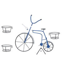 Cycle Plant Stand Vintage Cycle Planter Metal Furniture for Balcony