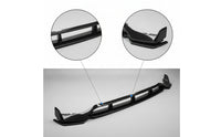 Front Bumper Lip Splitter Glossy Black Car Body Kit Anti-Scratch