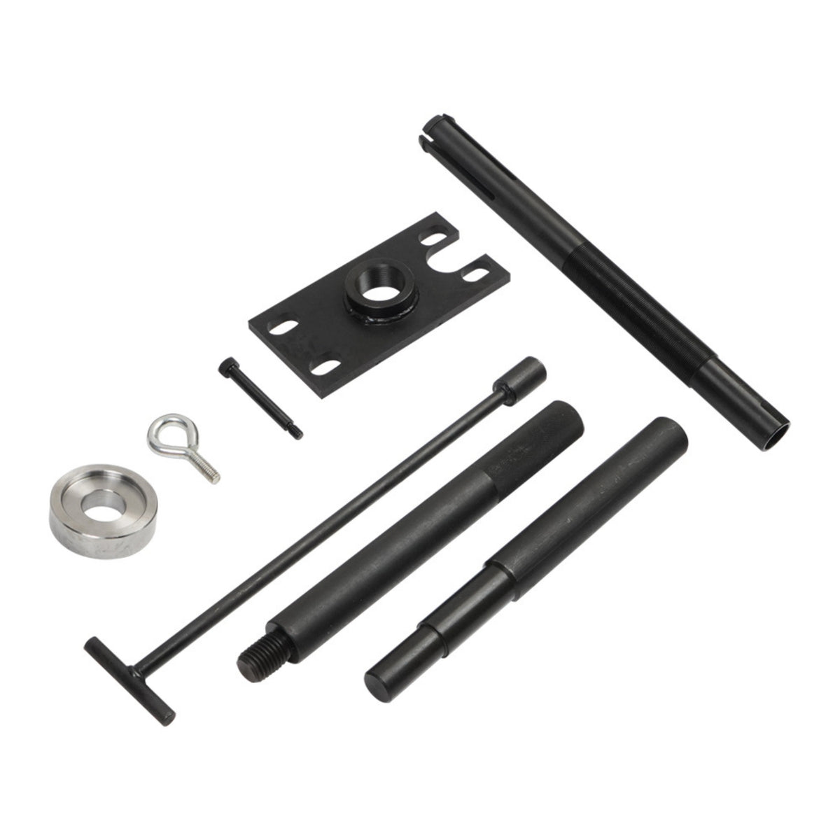 Versatile Universal Joint Bearing Puller Manual Automotive Puller Tool Kit Black Matte Sturdy for Mechanics