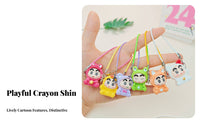 Animal Costume Doll Charm Ideal Gift Cartoon Figure Pendant Colorful Miniature Character Keychain for Students, Teenagers, Backpacks, Ph Single S