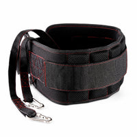 Heavy-Duty Support Belt Hook-and-Loop Closure Gym Support Belt Padded Sports Gear Breathable Mesh for Weight Training