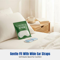 Cotton Steam Eye Mask, Lavender, Chamomile, Mugwort, Heated Compress, Sleep Aid, Relieves Eye Fatigue