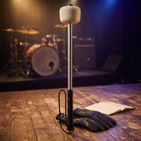 Snare Drum Mallet with Lanyard Soft-Striking Bass Drum Mallet Comfortable Snare Drumstick for Corps