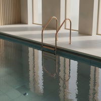 Stainless Steel Pool Ladder Non-Slip Pool Ladder with Handrails No-Embed for Families, Residential Pools, Spas