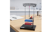 Ampere Force Demonstrator Teaching Instrument Desktop Physics Demonstrator with Pointer Open-Frame Force Demonstration Apparatus for Teachers, Students
