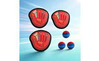 6 Pieces Catch and Toss Game Handheld Sticky Ball Set Soft for Beach, Pool, Kids