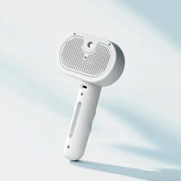 Handheld Pet Grooming Spray Brush Ergonomic Spray Brush with Metal Pins Mist Detangling for Dogs, Cats