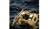 Drum Reel Heavy Duty Reel with Metal Spool Baitcaster for Anglers, Saltwater Fishing