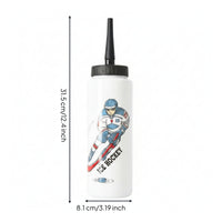 Ice Hockey Bottle Screw-on Cap Hockey Water Bottle Printed Graphics