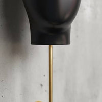 Wall-Mounted Hairpiece Display Stand Detachable Wall-Mounted Hairpiece Stand Multipurpose Mannequin Head  for Hairstylists, Retail Stores