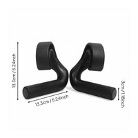 2 Pieces Pull Up Handles Grips Multifunctional Deadlift Hook Handles Ergonomic Design Barbell Rowing Grips for Bodybuilders, Gym