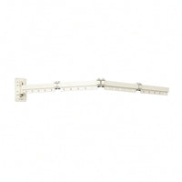 Wall Hanger with Folding Arm Foldable Wall-Mounted Clothes Rack Fold-Away Garment Rack for Apartment