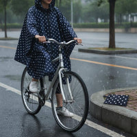 Zipper Rain Poncho Lightweight Zipper-Front Rain Poncho Compact Portable Hooded Raincoat for Cyclists, Hikers, Biking, Outdoor, Hiking