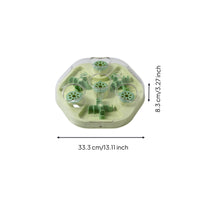 Mental-Stimulating Slow Feeder Puzzle Boredom-Relief Dog Puzzle Toy Indoor Slow Feeder with Clear Chamber Long-Lasting for Dogs