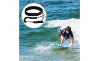 TPU Quick Release Waist Leash Anti-Slip SUP Leash Lightweight Safety Strap Adjustable for Surfing, Beach