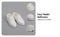 Small Doll Shoes Low Heel Soft Rubber 1/12 BJD Doll Shoes