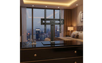 No Drill Universal TV Bracket Stand Wide Compatibility Desktop TV Stand Stable Base Media Furniture Heavy Duty