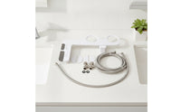 Ultra-Thin Split Bidet Seat Attachment Slim Non-Electric Bidet Attachment Easy-Install Self-Cleaning for Renters