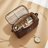Outdoor Cooking Utensil Bag Portable Outdoor Cooking Tool Case Multi-Compartment BBQ Utensil Storage Bag for Campers
