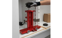 Aluminum Alloy Cabinet Door Installation Tool Anodized Metal Cabinet Door Positioning Tool Measurement Scale