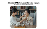 Waterproof Elderly Bib Oil-Proof Waterproof Eating Bib Easy to Clean for Adults