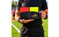 Referee Card Notebook PU Leather Red and Yellow Cards Portable