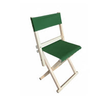 Foldable Design Wooden Frame Canvas Chair With Backrest Portable Seating Lightweight Outdoor Furniture Heavy Duty for Picnickers, Beach-Goers, Barbecue, Backyard, Picnic, Hiking