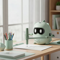 Desktop Drawing Robot Compact Drawing Robot with Pen Holder Doodle Bot Easy-to-Use Educational Toy User-Friendly for Children