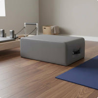 Pilates Reformer Box Easy to Clean Pilates Sitting Box Comfortable Padding Fitness Equipment for Home Workout