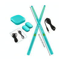 Simulated Air Drum Set with Pedals Lightweight Air Drum Kit with Pedals Electronic Drumsticks Quiet Delaydelay-Free