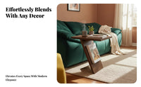 Modern Design Magazine Holder Table Retro aesthetic Z-Shaped Magazine Table With Storage Shelf Household Furniture Multi-Functional for Apartment Dwellers, Homeowners, Students, Living Room, Small Spaces, Bedroom, Reception Area