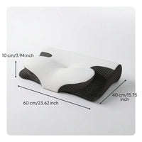 Cervical Neck Pillow Ergonomic Memory Foam Pillow Supportive for Side Sleepers