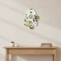 cuckoos Clock with Pendulum Crackle-Finish cuckoos Clock Decorative for Living Room