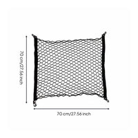 High Elasticity Double Layer Trunk Net Keeps Items Secure Car Trunk Storage Net