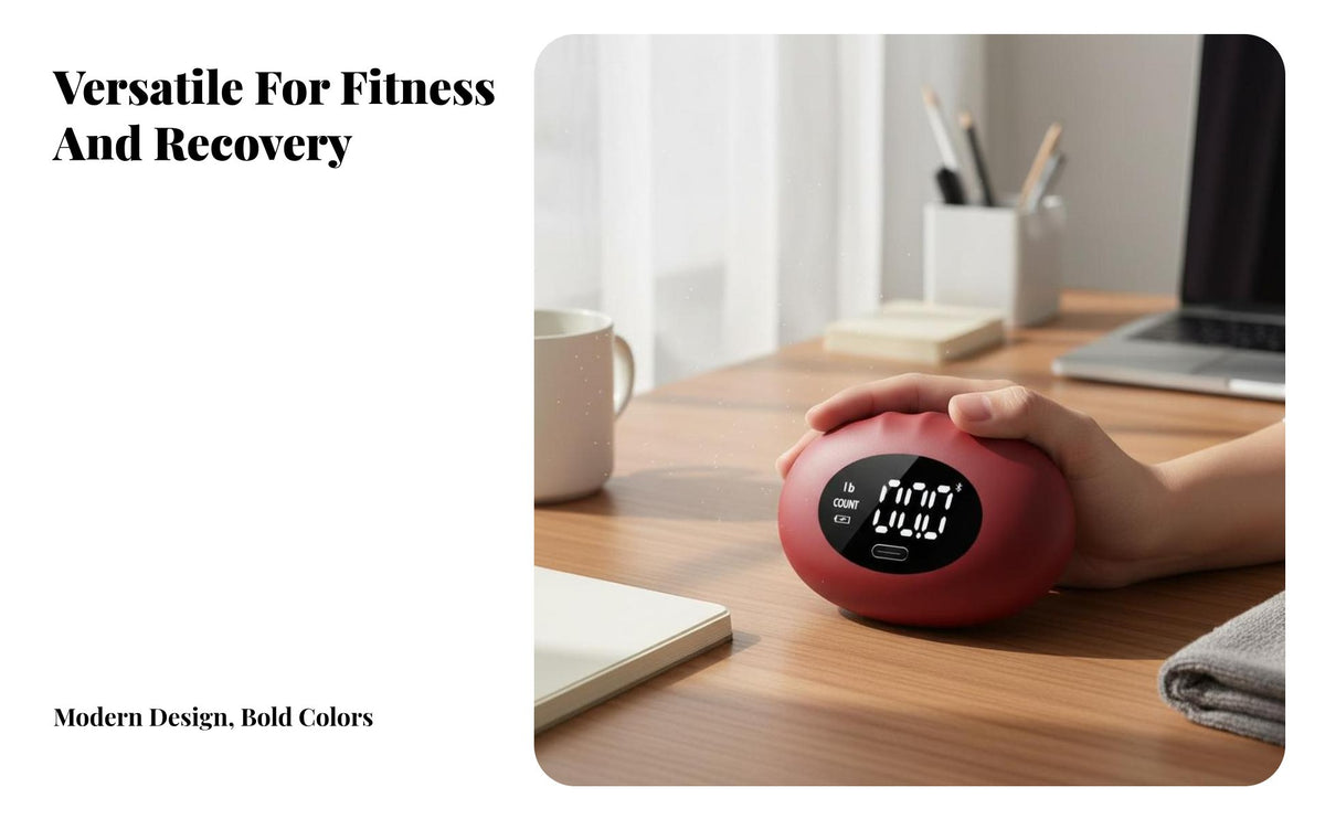 Digital Hand Dynamometer Intelligent Counting Electronic Grip Strength Tester Electronic Grip Strengthener High-Exact Measuring