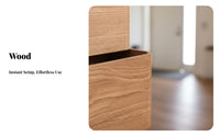 Simple Design 2-Tier Wooden Shoe Rack Space-Saving Double Layer Wood Shoe Stand Easy Assembly for Families, Adults, Bedroom, Closet, Office