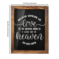 Clothing Display Black-Framed Insert Board KeepsakeRectangular Room Decoration