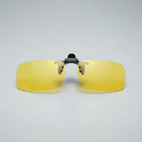 Anti-Glare Flip-up Sunglasses Attach-on Protection Attach-on Lenses Lightweight Eyewear Accessory Shatterproof for Fishing