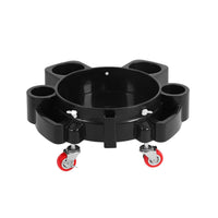 Car Wash Bucket Cart Round Wheeled Bucket Stand Rust Cleaning Tool