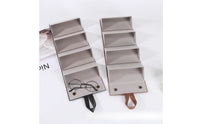 Foldable Glasses Organizer Portable Eyewear Organizer Travel-Friendly Sunglass Holder Compact for Travelers