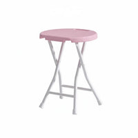 Foldable Design foldable Round Stool Space-Saving Portable Furniture Lightweight Folding Chair Easy to Clean for Students, occasion Attendees, Indoor, exteriordoor, excursion, Camping