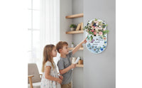 Decorative Mailbox with Lock Outdoor Letterbox with Key Sturdy Wall Mount Mailbox Rust-Proof for Entryway