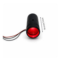 Tube-Shaped Clamp Mount Warning Light Adjustable Knob Automotive Warning Light Metal Bracket