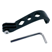 Lightweight Cycle Light Mount Bracket Hollow Bike Light Bracket with Hex Key Curved Front Fork Mount Long-Lasting for Cyclists