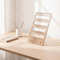 Earring Display Stand with Holes Freestanding Earring Display Board Stable